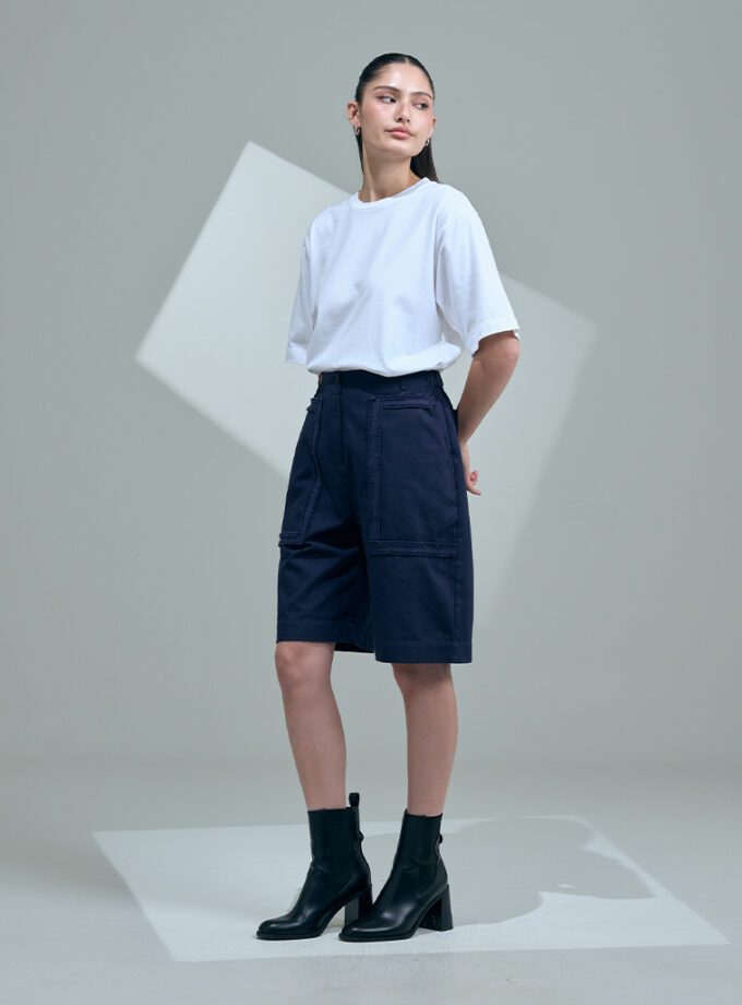 SS26 S40 ZANPU Essential Tee Blouse BL-9260120