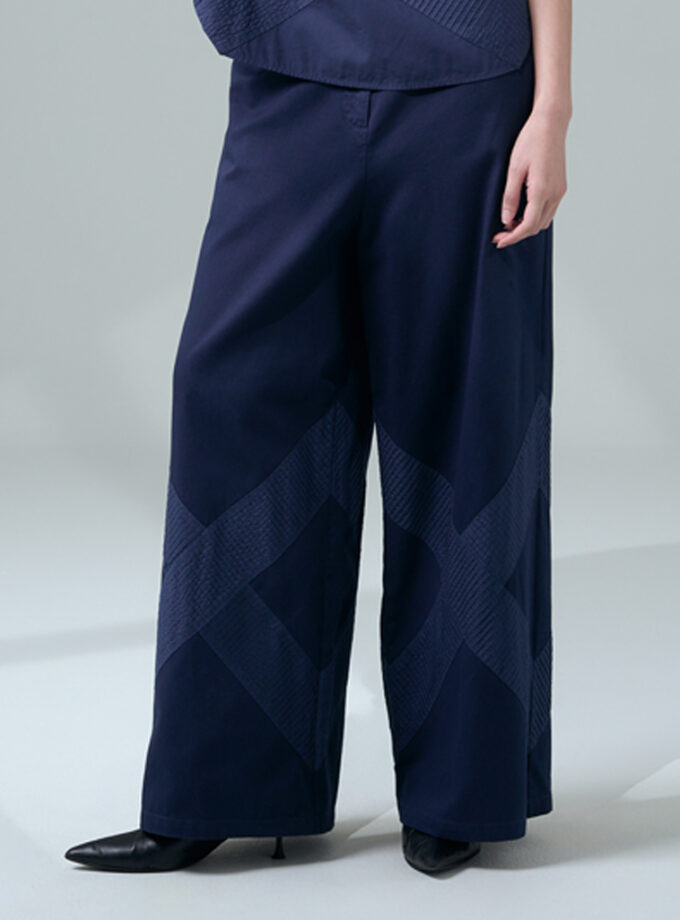 SS26 Straight Pants with Pintuck Detail PN-9260504