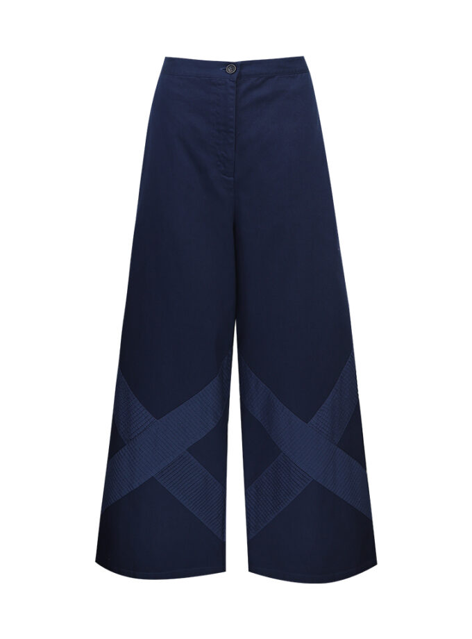 SS26 Straight Pants with Pintuck Detail PN-9260504