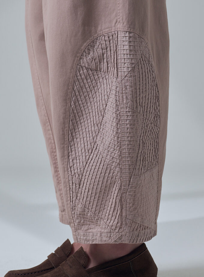 SS26 Barrel Pants Mix with Pintuck PN-9260505