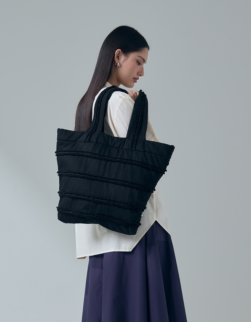 SS26 Recycled Cotton Twill BAG BA-9260106 - Image 2