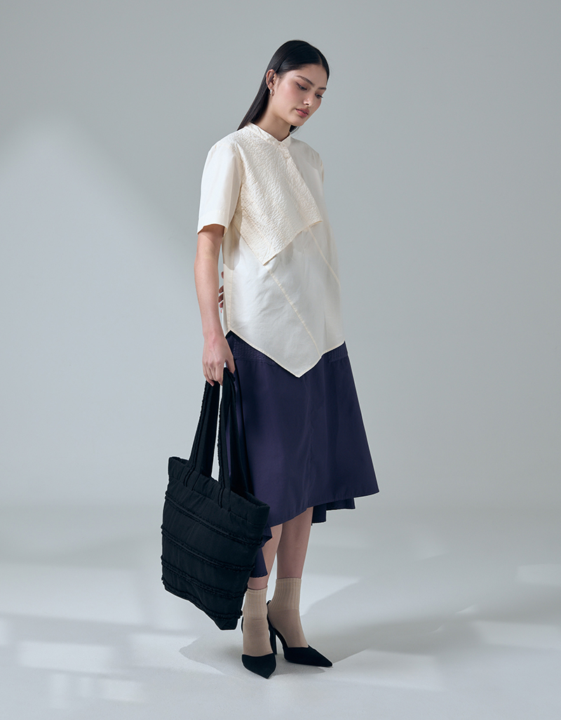 SS26 Recycled Cotton Twill BAG BA-9260106 - Image 7