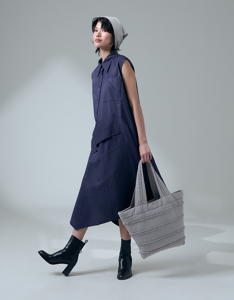 SS26 Recycled Cotton Twill BAG BA-9260106 - Image 5