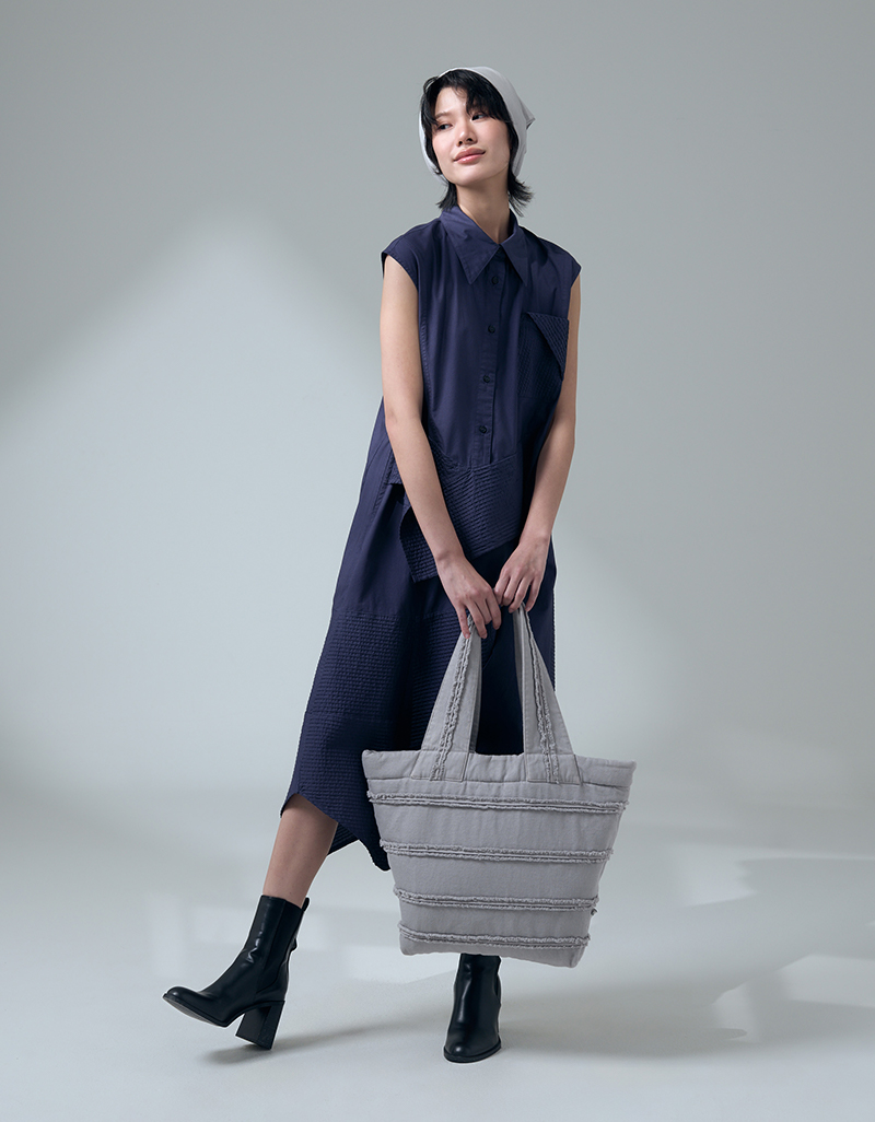 SS26 Recycled Cotton Twill BAG BA-9260106 - Image 4