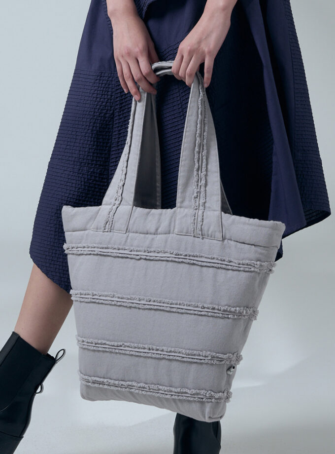 SS26 Recycled Cotton Twill BAG BA-9260106