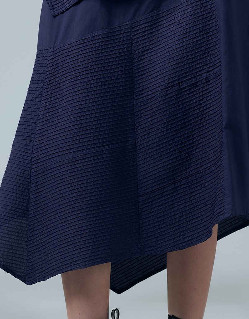 SS26 Shadow Line Sleeveless Shirt Dress DS-9260301 - Image 3