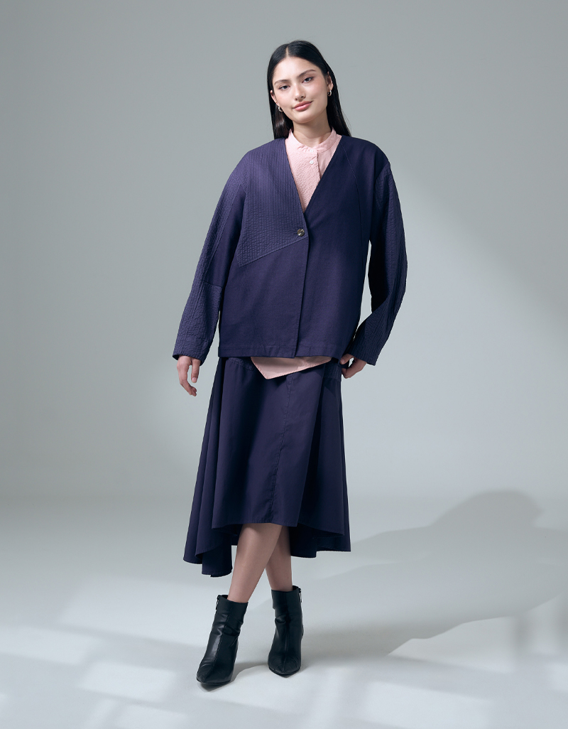 SS26 Shadow Line Stripe Skirt SK-9260305 - Image 4