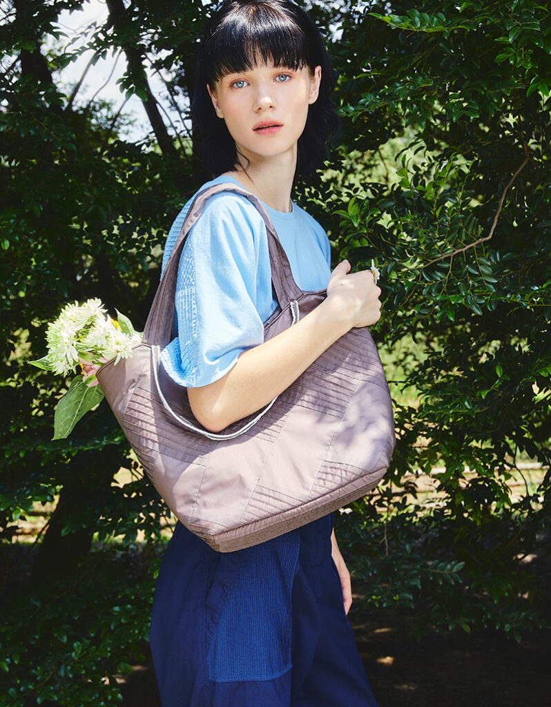 AW25 ZANPU Beadline Angle Tote BA-9251013