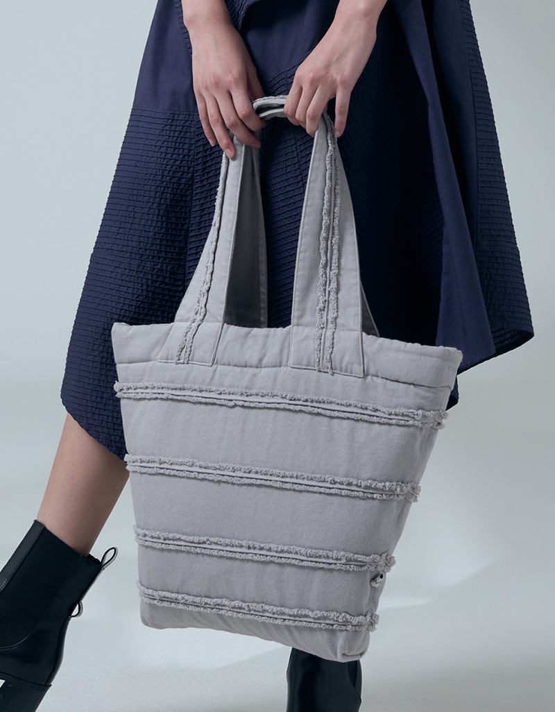 SS26 Recycled Cotton Twill BAG BA-9260106