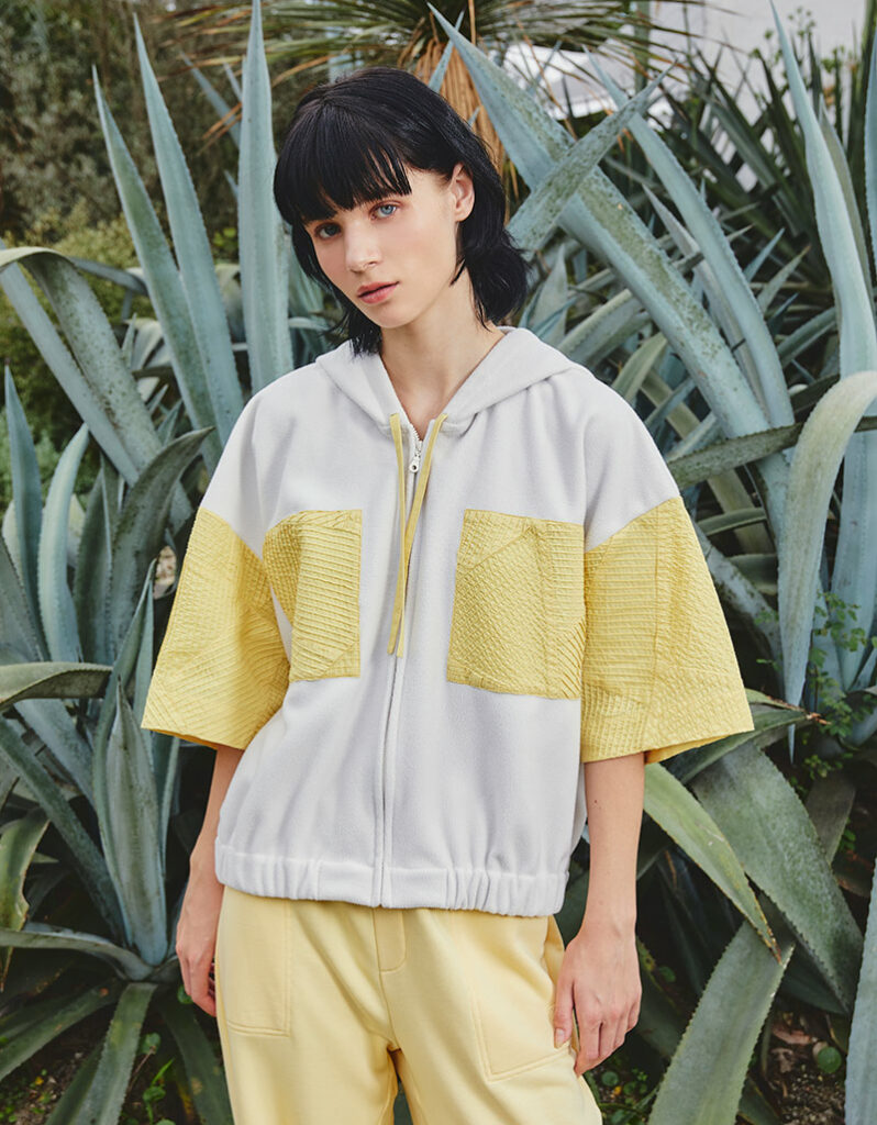 AW25 ZANPU Gridcraft Zip Fleece Hoodie BL-9250708