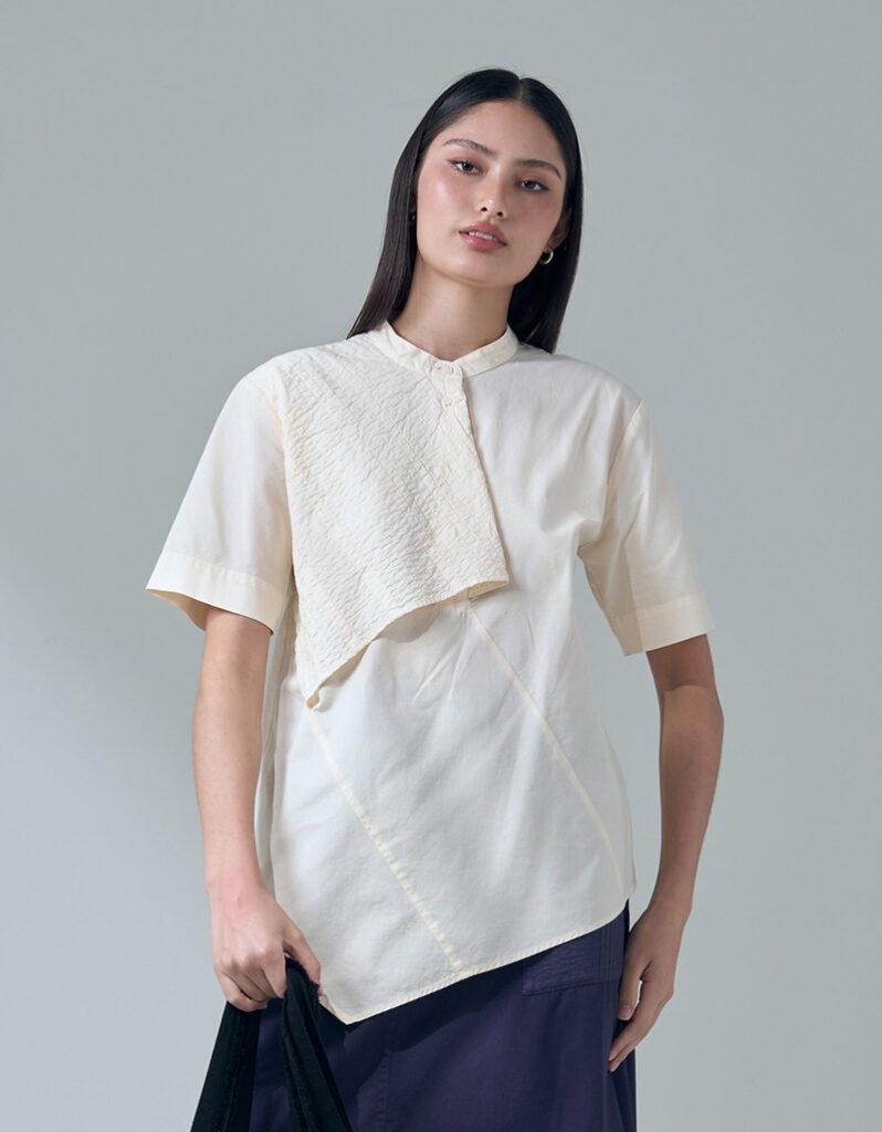 SS26 Asymmetrical Layer Shirt BL-9260303