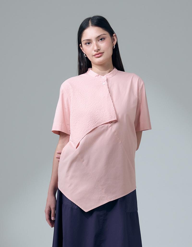 SS26 Asymmetrical Layer Shirt BL-9260303