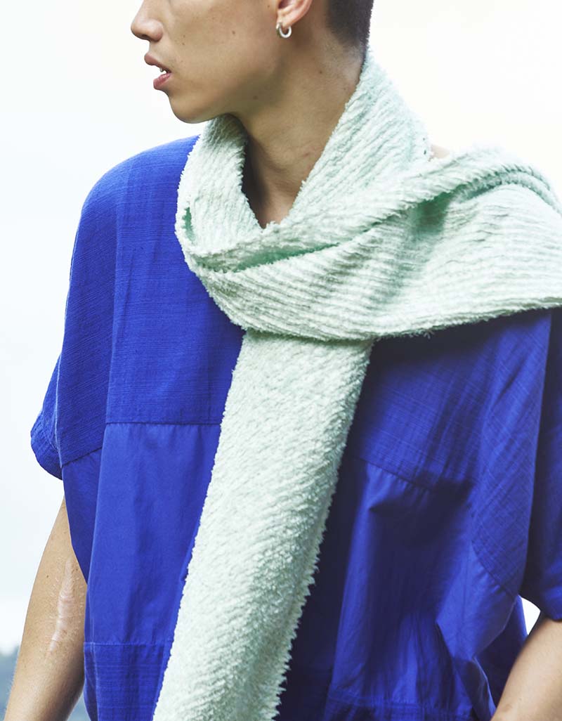 SS24 ZANPU SCARF COTTON SILK SC-9240420